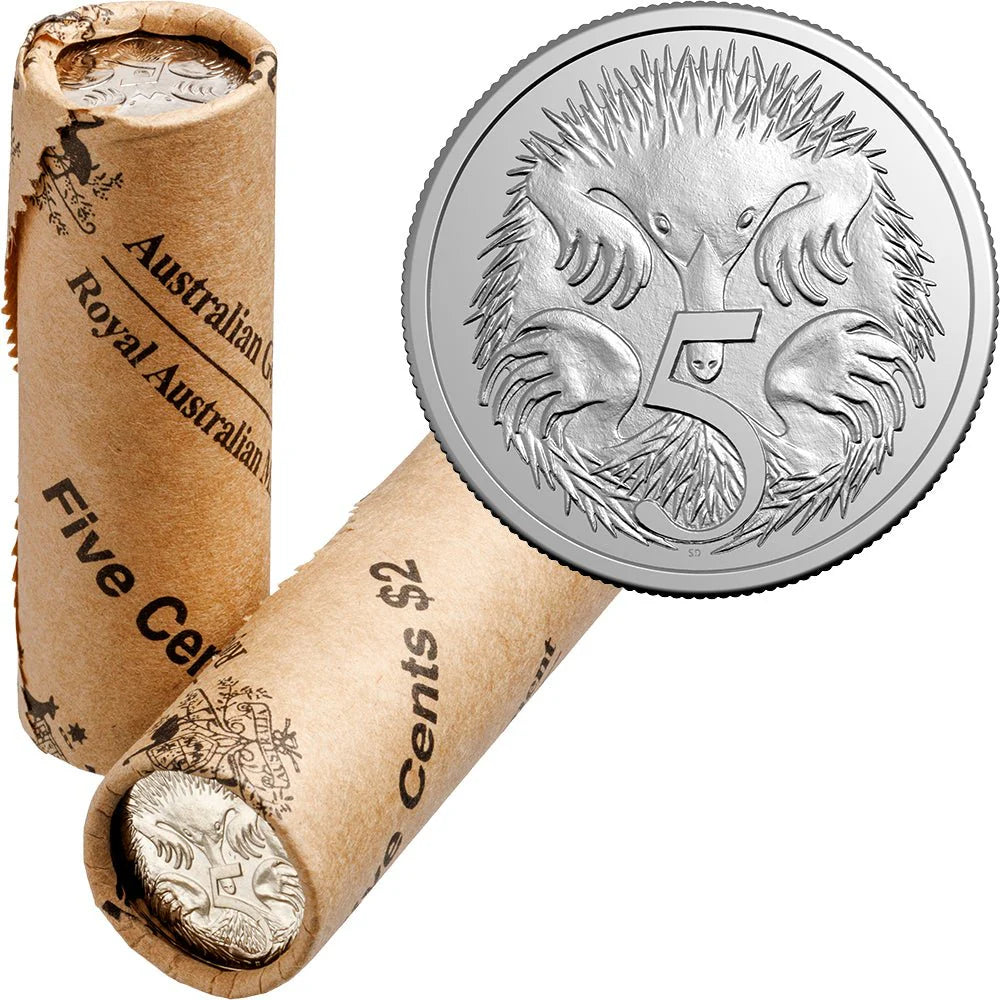 COIN ROLL 5c 2026 CIRC (NON - PREMIUM)