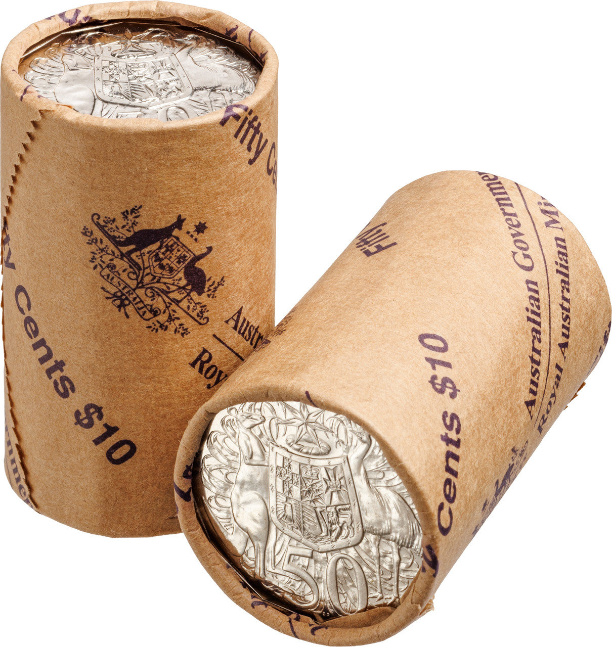 COIN ROLL 50c 2026 CIRC (NON - PREMIUM)