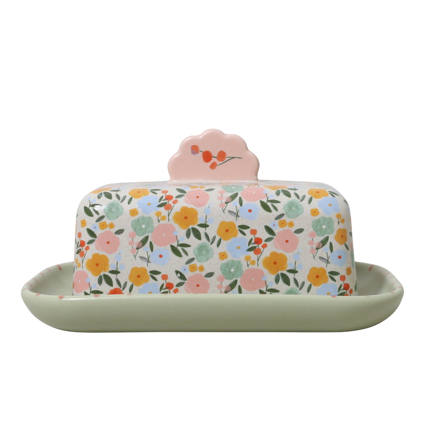 Robert Gordon- Flower Market Butter Dish