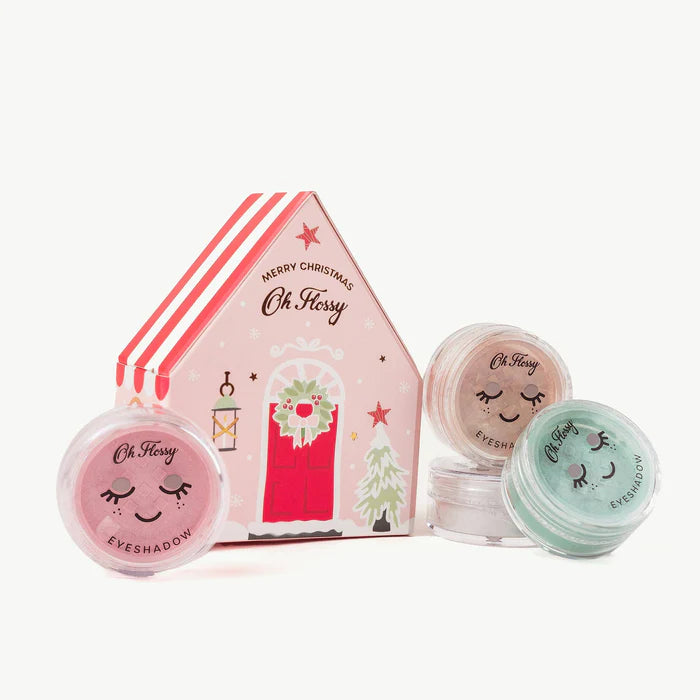 OH FLOSSY- CHRISTMAS HOUSE EYESHADOW SET