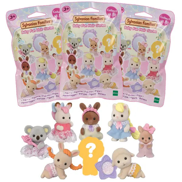 SYLVANIAN FAMILIES- BABY FUN HAIR SERIES
