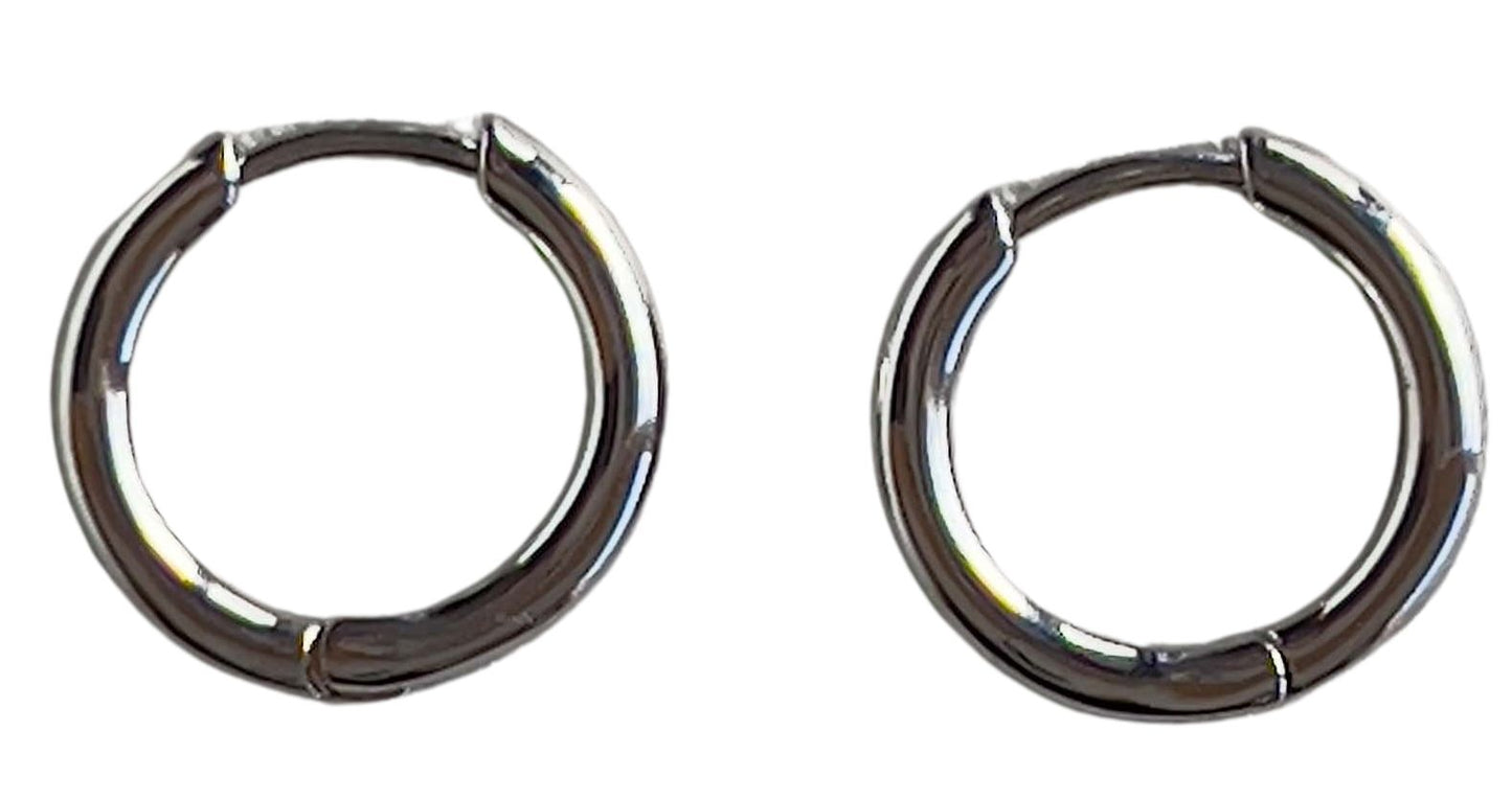 HARRIET SMALL HOOP SILVER