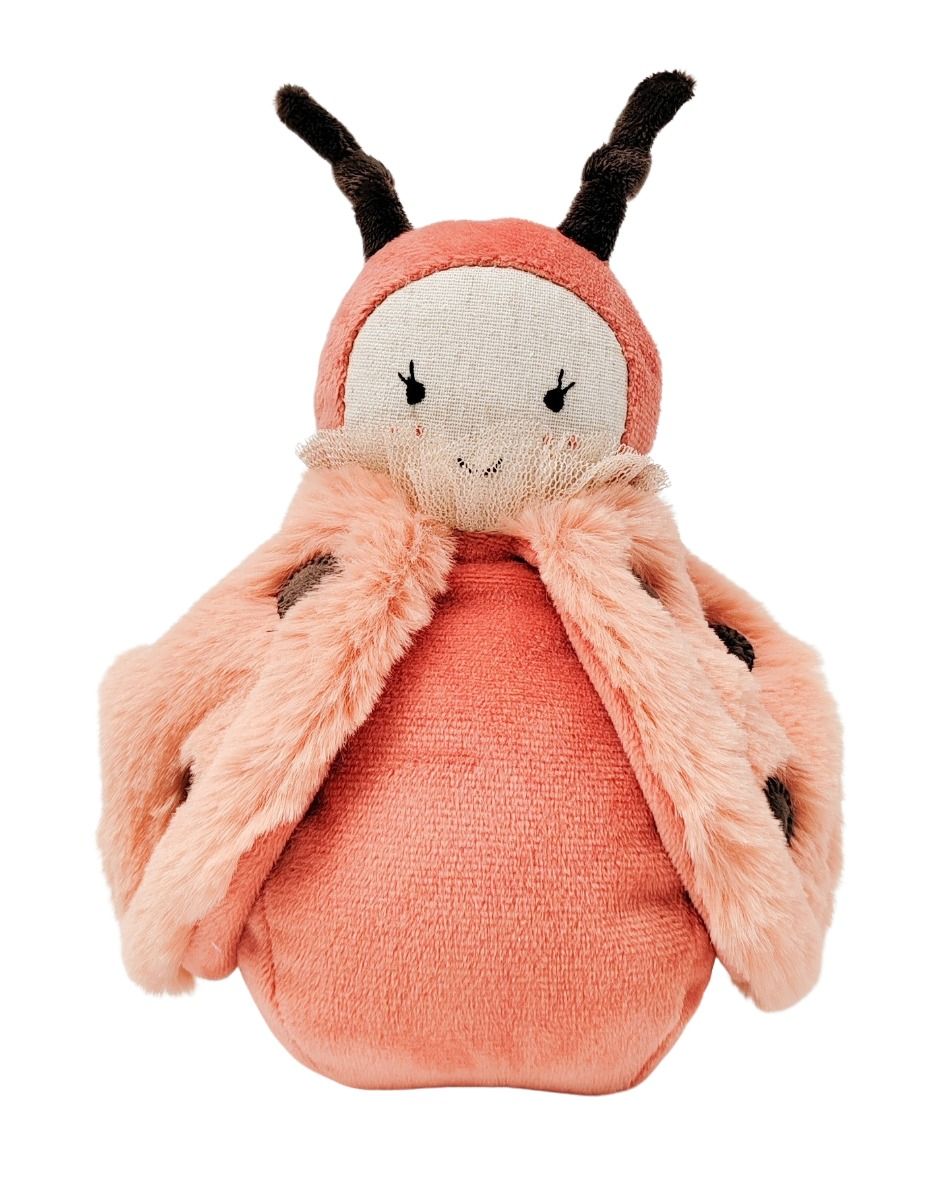 Lady Bug Pink soft Toy 18cm