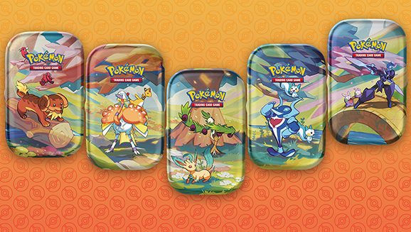 Pokemon Vibr Paldea Mini Tin: 2024 2