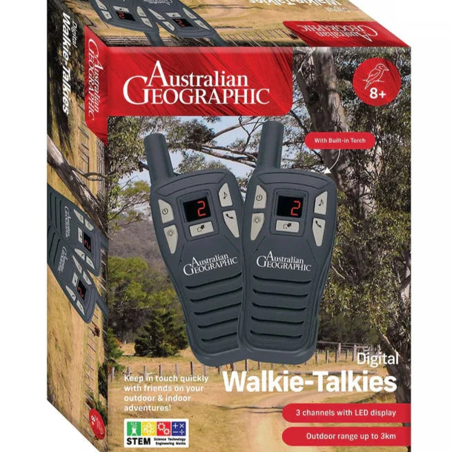 Australian Geographic- Digital Walkie Talkies
