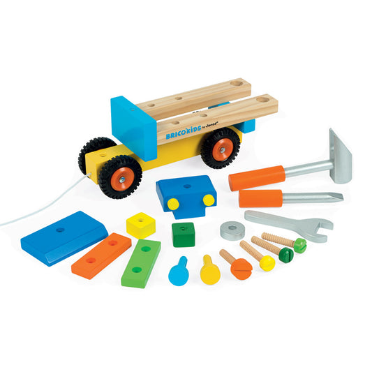 JANOD- BRICOKIDS DIY TOOL TRUCK