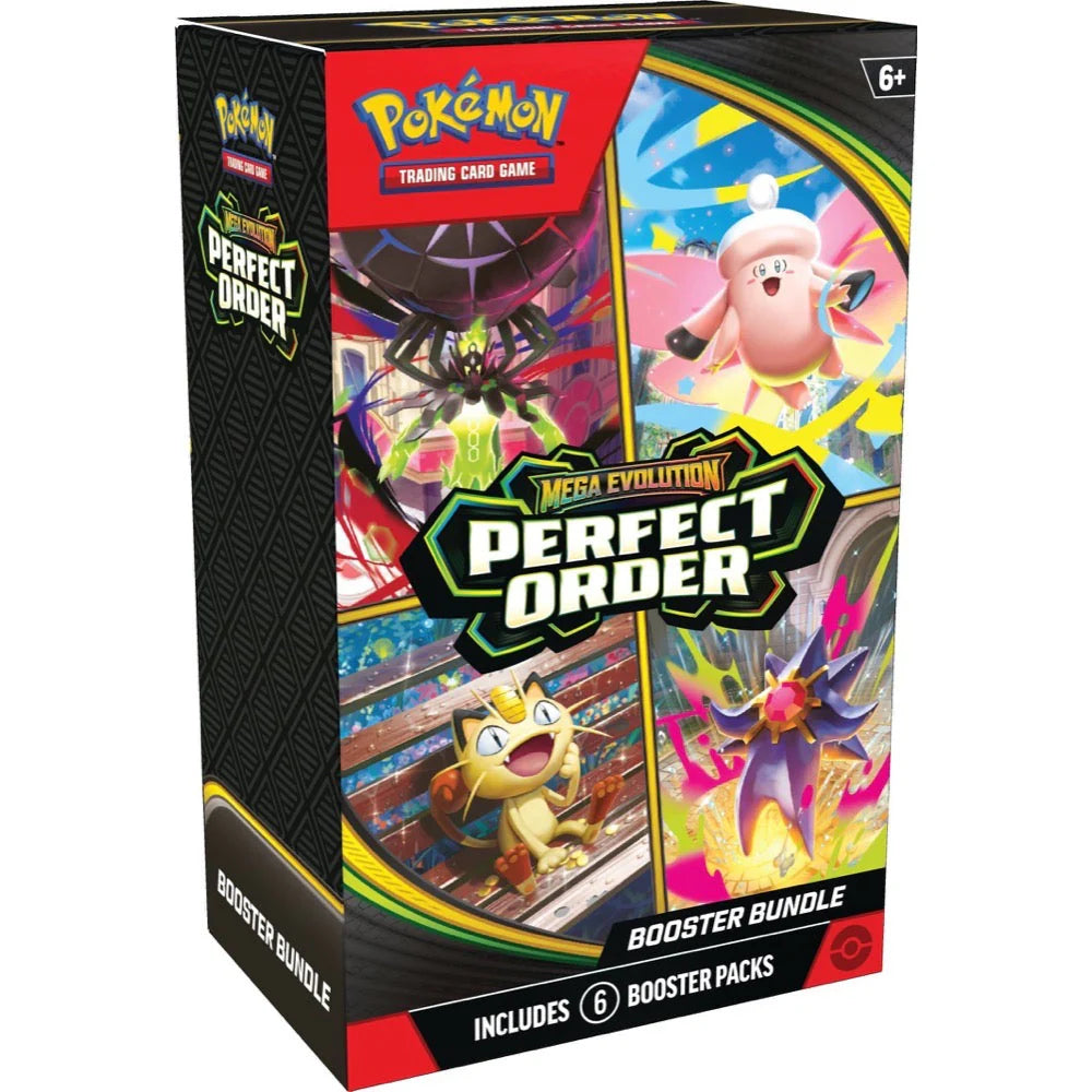 Pokemon TCG Mega Evolutions 3 Perfect Order Booster Bundle (5)
