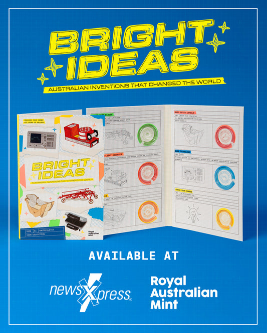 BRIGHT IDEAS 2026 FIVE COIN FOLDER AND TUBE SET