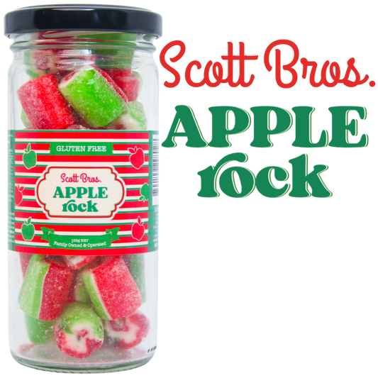 SCOTT BROS. APPLE ROCK CANDY