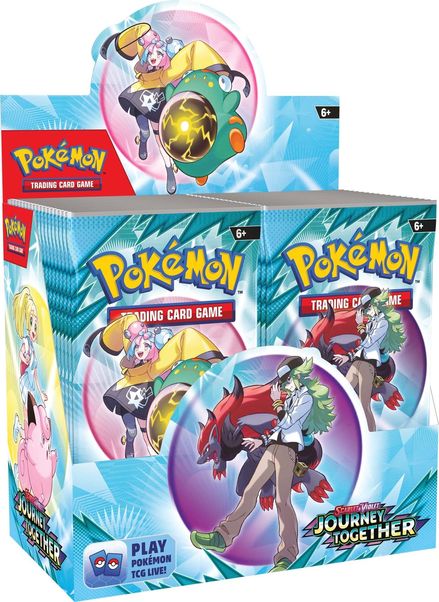 Pokemon TCG Scarlet & Violet 9 Journey Together Booster TOPPER