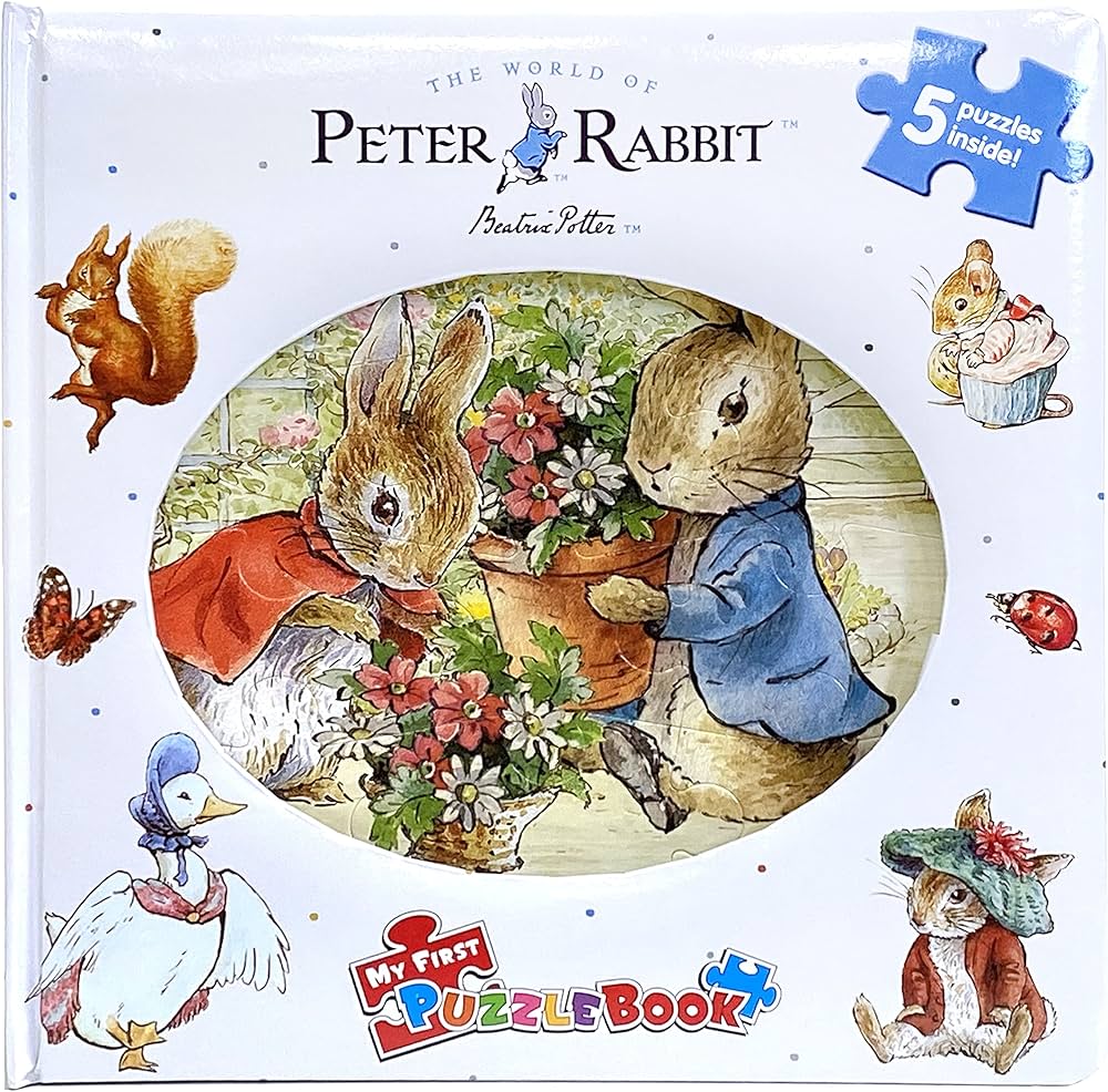Books My Busy Puzzle Peter Rabbit Book 5 Puzzles
