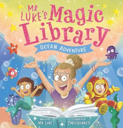 MR LUKE'S MAGIC LIBRARY OCEAN ADVENTURE- MR LUKE AND CHRIS KENNETT