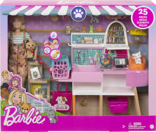 Barbie pet boutique play set