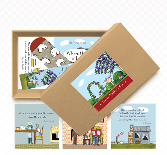 Mother's Day Box Box (L socks), Large Cotton Socks