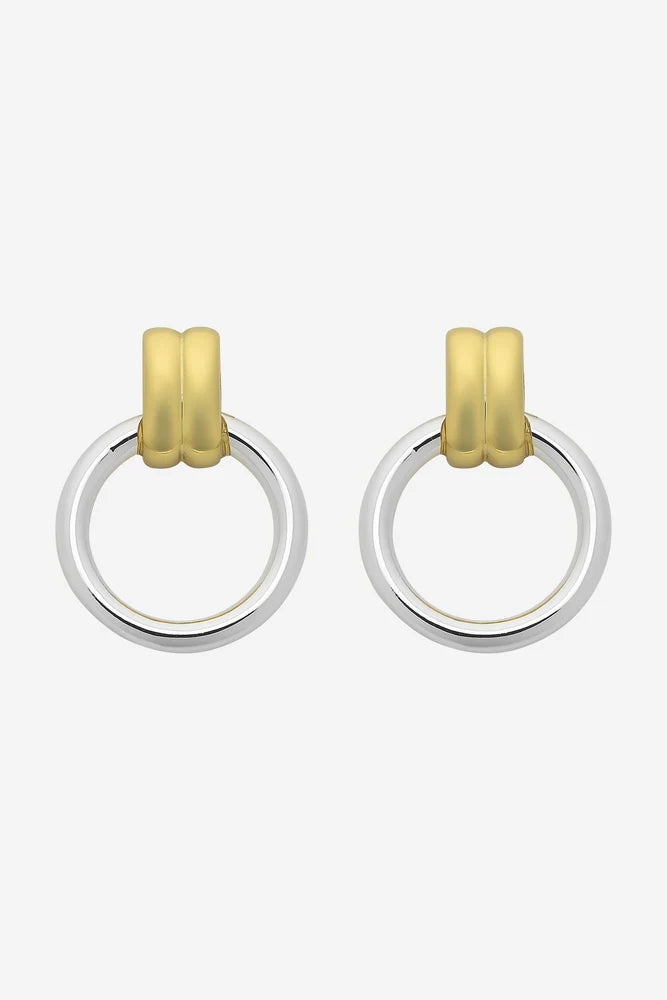 Carmen Two Tone Earring