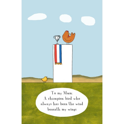 A Champion Bird, Greeting Card