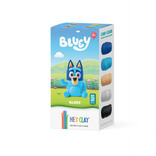 hey clay bluey single charactor 5 cans