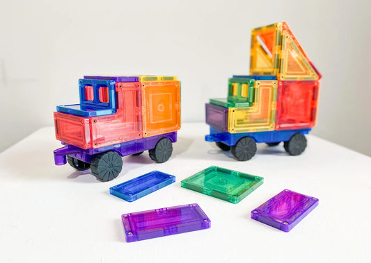 Learn and Grow Toys- Magnetic Car Set