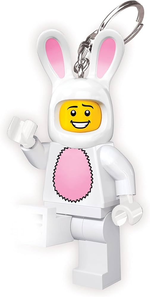 LEGO MINI FIGURES LED KEYCHAIN- RABBIT
