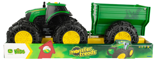 MONSTER TREADS L&S TRACTOR WITH WAGON