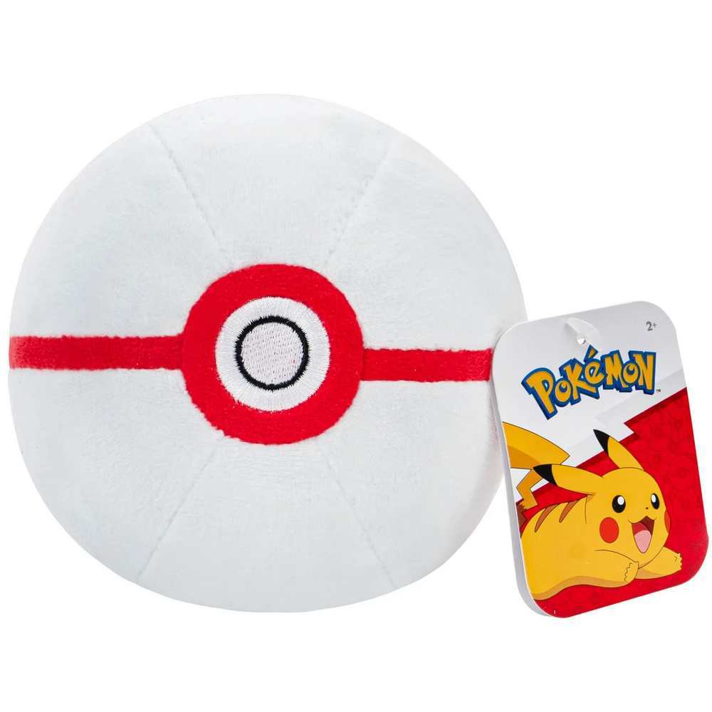 POKEMON-4" POKE BALL PLUSH-PREMIER BALL