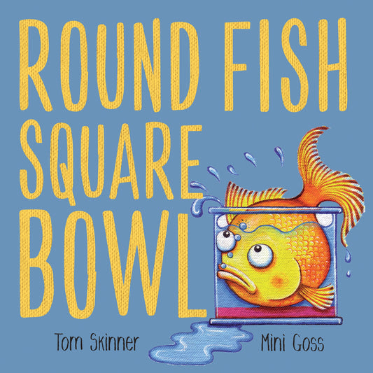 Round Fish Square Bowl