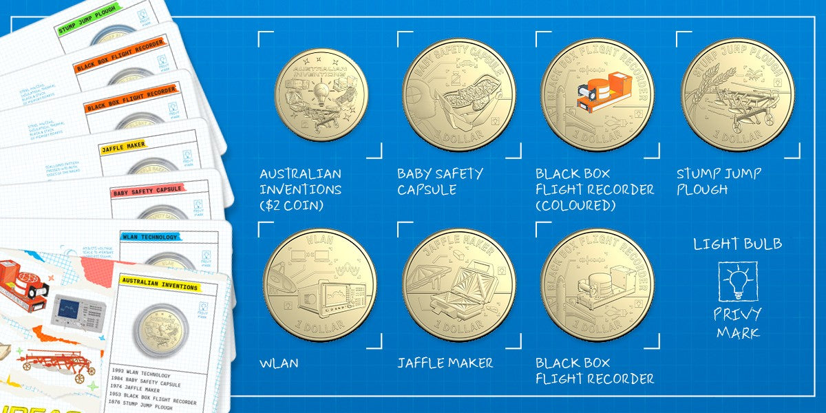 BRIGHT IDEAS 2026 SEVEN COIN BOX SET