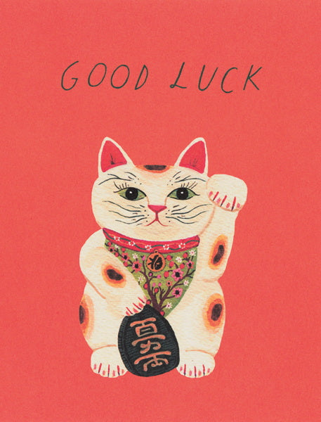 Card-Good Luck Kitty