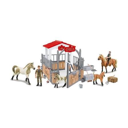 Farm Animals Horse Ranch Playset with Accessories
