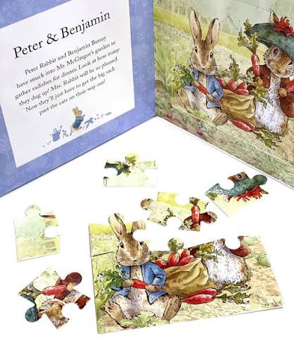 Books My Busy Puzzle Peter Rabbit Book 5 Puzzles