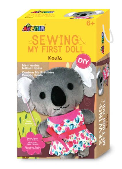 Sewing my first doll- Koala