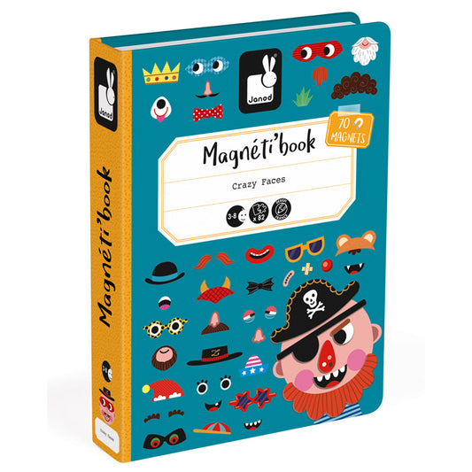 JANOD- Magneti Book- Crazy Faces