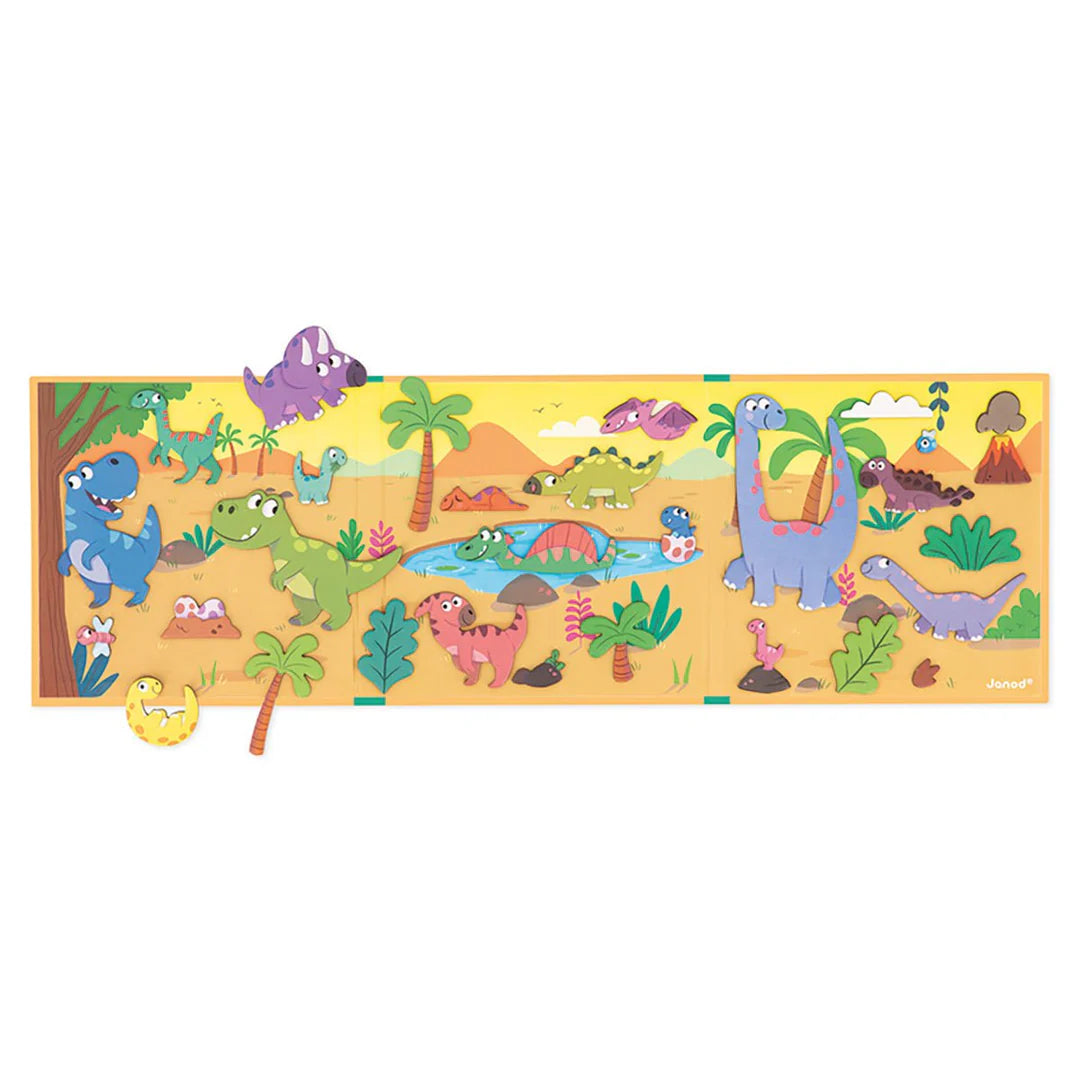 JANOD-DINOSAURS MAGNETIC STORY